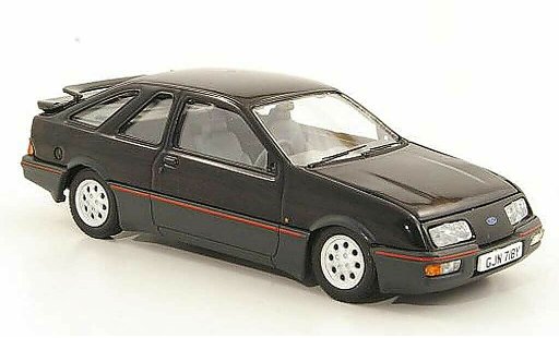 Ford Sierra XR4 1/43 Vanguards i noire RHD miniature