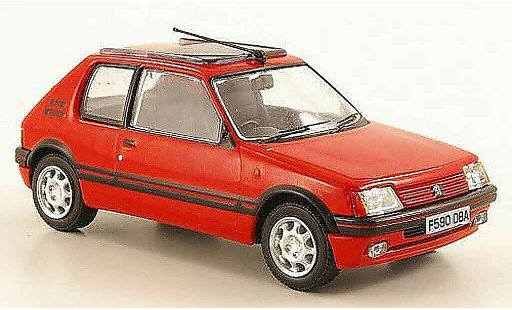 Peugeot 205 GTI 1/43 Vanguards 1.9 rouge miniature