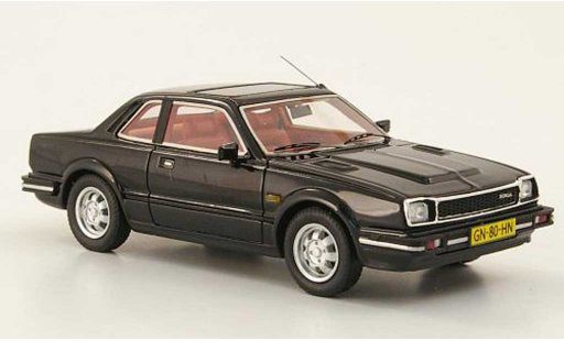Honda Prelude 1981 1/43 Neo MKI noire miniature