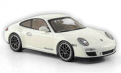 Porsche 911 GTS 1/43 Minichamps Carrera Coupe blanche 2011 miniature