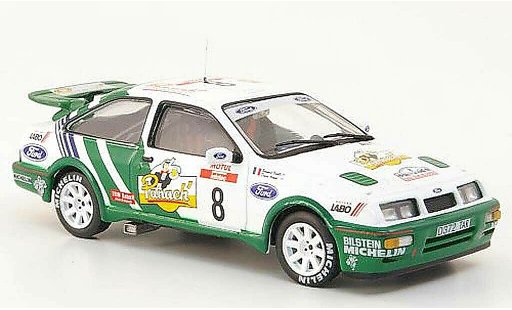 Ford Sierra Cosworth RS 1/43 Hachette No.8 Panach Tour de Corse 1988 miniature