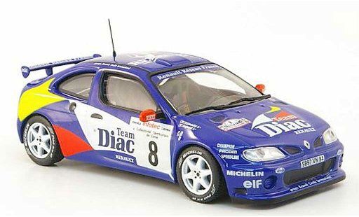 Renault Megane Maxi 1/43 Hachette No.8 Diac Tour de Corse 1996 miniature