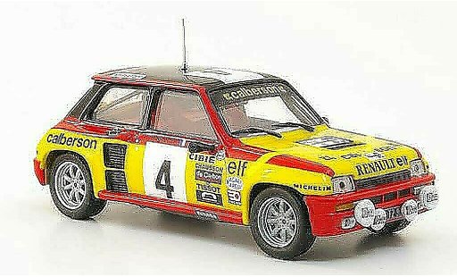 Renault 5 Turbo 1/43 Hachette No.4 Calberson Tour de France Automobile 1980 miniature