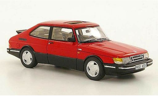 Saab 900 Turbo 1/43 Neo 16S Aero rouge 1992 miniature
