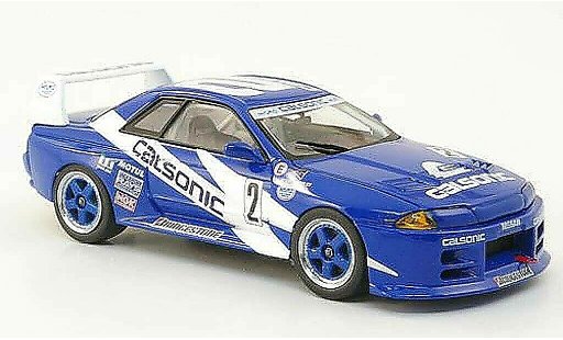 Nissan Skyline R32 1/43 Ebbro GT-R No.2 Calsonic M.Kageyama Fuji Mar 1993 miniature