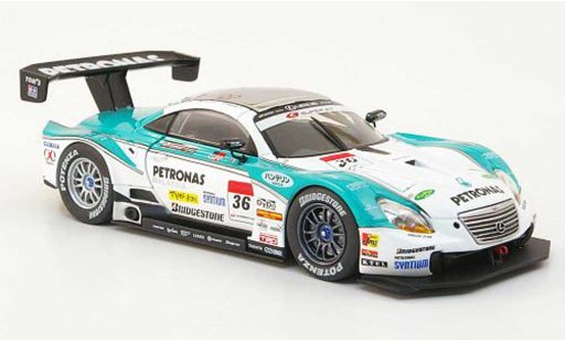 Lexus SC 430 1/43 Ebbro Tom's No.36 Petronas Super GT500 Test Okoyama 2011 miniature