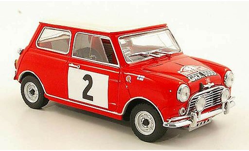 Austin Mini rallye 1/18 Kyosho 1275S No.2 Rally Monte Carlo 1966 miniature