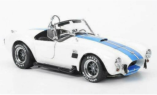 AC Cobra shelby 427 1/18 Kyosho S/C blanche/bleu miniature