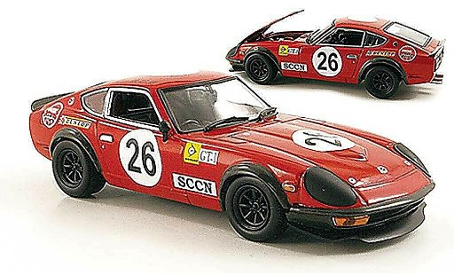Datsun 240Z course 1/43 Kyosho Sport Racing No.26 1000 Km Japan 1972 miniature