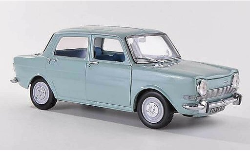 Simca 1000 LS 1/18 Norev bleue 1974 miniature