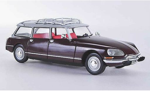 Citroen ID 19 Break 1/43 Norev rouge/grise 1968 miniature