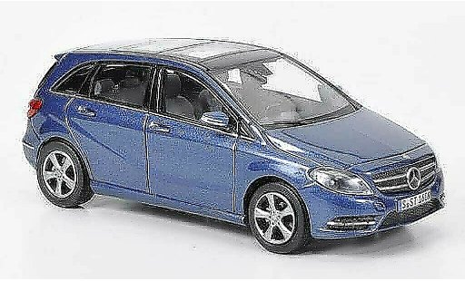 Mercedes Classe B Base 1/43 Norev B180 bleu 2011 miniature