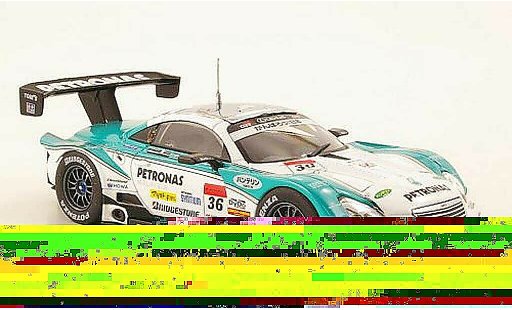 Lexus SC 430 1/43 Ebbro Tom's No.36 Gazoo Racing Petronas Super GT500 2011 miniature