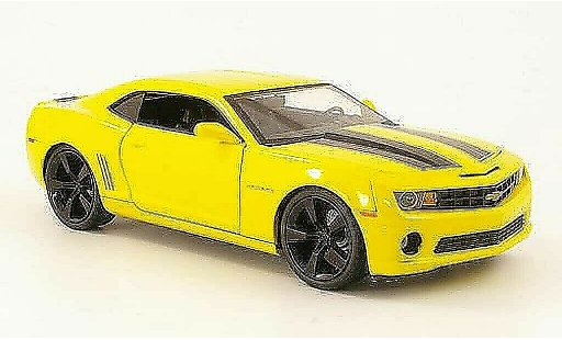 Chevrolet Camaro SS 1/18 Jada Toys jaune/noire 2010 miniature