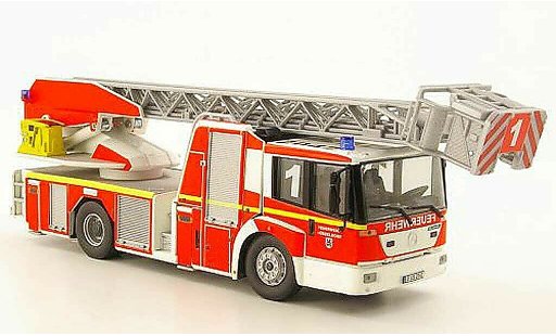Mercedes Econic Feuerwehr 1/43 Wiking DL 32 Metz pompier Dusseldorf miniature