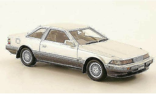 Toyota Soarer 3.0 GT Turbo 1/43 Hi Story blanche/grise RHD 1988 miniature