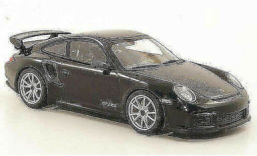 Porsche 911 GT2 RS 1/43 Minichamps 2010 (II) noire/carbonoptik grise ne Felgen miniature