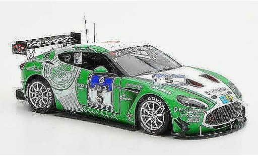 Aston Martin V12 Zagato coupe 1/43 Minichamps Zagato No.5 24h Nurburgring 2011 miniature