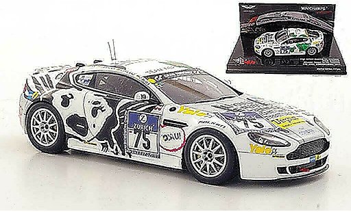 Aston Martin V8 course 1/43 Minichamps No.75 Team Werner ADAC 24h Nurburgring 2011 miniature