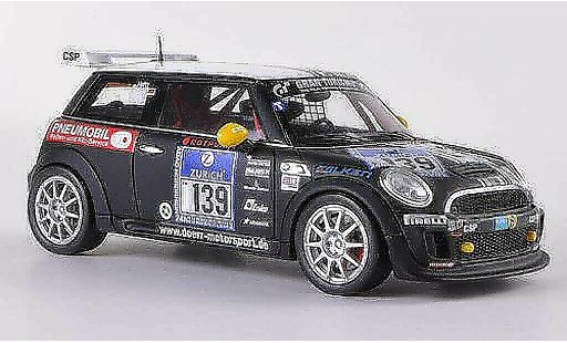 Mini Cooper VLN 1/43 Minichamps No.139 Dorr Motorsport Hahn / Holoch / Konrad / Penno 24h ADAC Nurburgring 2011 miniature