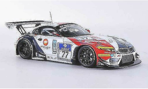 Bmw Z4 GT3 1/43 Minichamps E89 No.77 Need for Speed Team Schubert 24h ADAC Nurburgring 2011 A.Buchardt / J.Mayes / P.Posavac / S.Sorlie miniature
