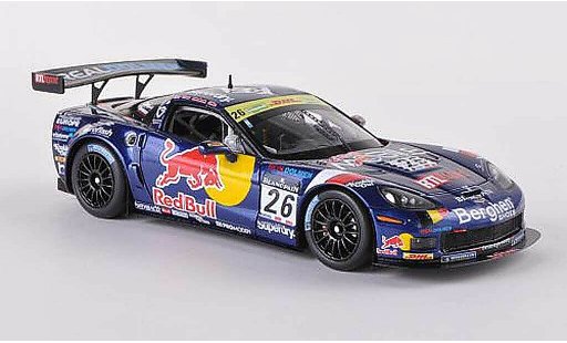Chevrolet Corvette Z06 1/43 Minichamps C6 .R GT3 No.26 Callaway Competion Red Bull 24h Spa 2011 Bouvy/Coens/Blanchemain/Kelders miniature