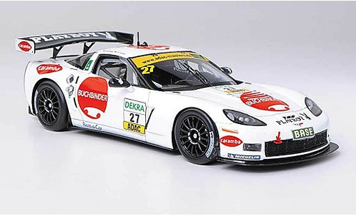 Chevrolet Corvette Z06 1/43 Minichamps C6 Z06R GT3 (C6) No.27 Callaway Competition H.-H.Frentzen / S.Hannawald ADAC GT Masters 2011 miniature