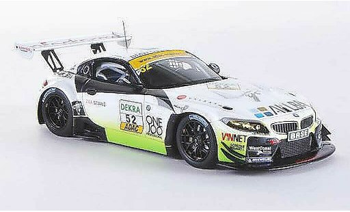 Bmw Z4 GT3 1/43 Minichamps E89 No.52 Westcoast Racing F.Lestrup / L.Stugemo ADAC GT Masters-Saison 2011 miniature