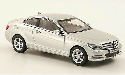 Mercedes Classe C Coupe 1/43 Norev (C204) grise 2011 miniature