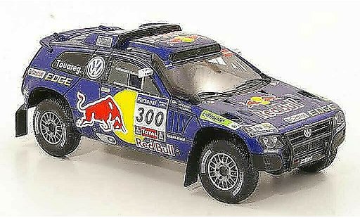 Volkswagen Touareg Dakar 1/43 Spark Race 3 No.300 Red Bull Rally 2011 miniature