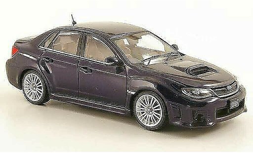 Subaru Impreza WRX 1/43 Ebbro STI A-Line bleu 2010 miniature