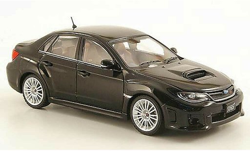 Subaru Impreza WRX 1/43 Ebbro STI A-Line noire 2010 miniature