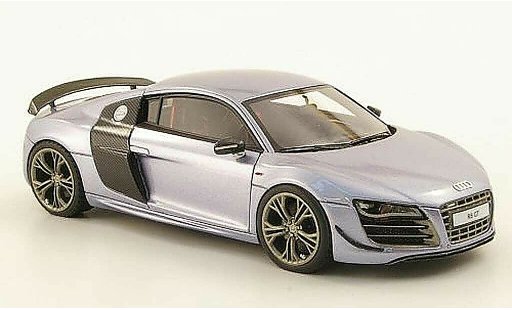 Audi R8 gt 1/43 Look Smart grise bleu miniature