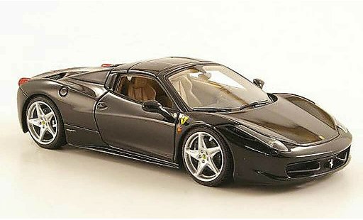 Ferrari 458 Italia Spider 1/43 Look Smart noire Hard Top miniature
