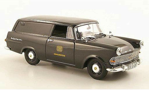 Opel Rekord P2 1/43 Bing fourgon DB-Signalmeisterei miniature