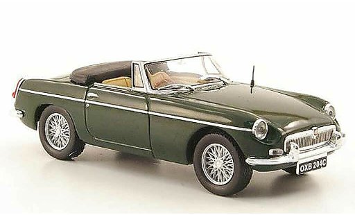 MG B Roadster 1/43 Hachette Mk II verte 1968 miniature