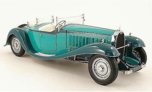 Bugatti Roadster Esders roadster 1/18 Bauer verte 1932 miniature