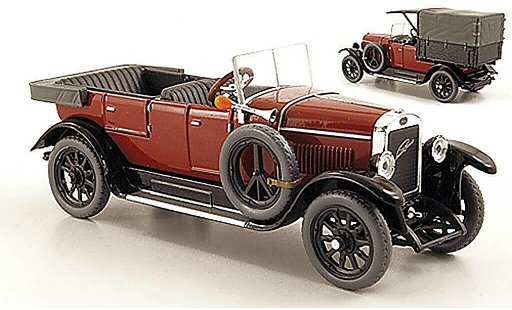 Skoda 110 L 1/43 Abrex Laurin & Klement Combi Berline/Lieferwagen marron 1927 miniature