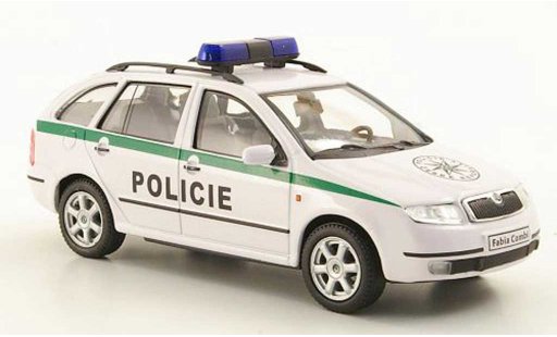 Skoda Fabia Police 1/43 Abrex Policie Tschechien miniature