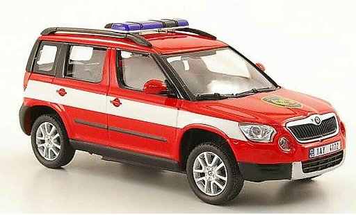 Skoda Yeti Livree Flotte 1/43 Abrex Hasici Pompiers Tschechien miniature