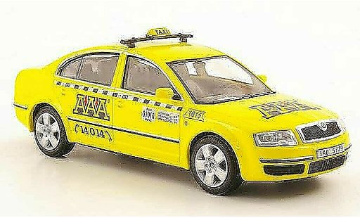 Skoda Superb Taxi 1/43 Abrex AAA miniature