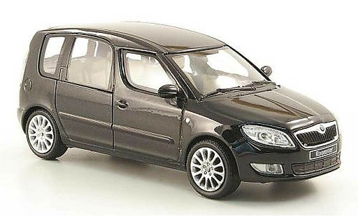 Skoda Roomster Base 1/43 Abrex noire miniature