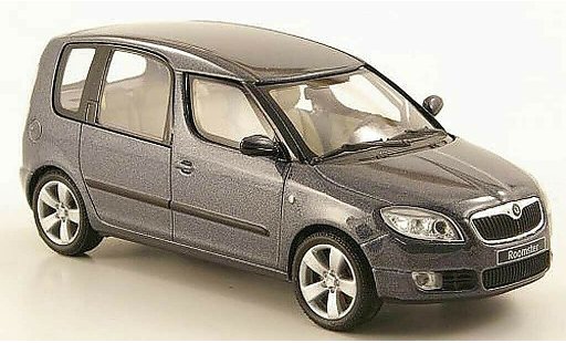 Skoda Roomster Base 1/43 Abrex grise 2006 miniature