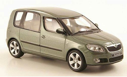Skoda Roomster Base 1/43 Abrex oliv 2006 miniature