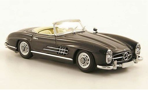 Mercedes 300 Roadster 1/43 Minichamps (W198 II) grise miniature