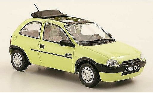 Opel Corsa B Swing 1/43 Hachette B jaune (ohne Magazin) 1993 miniature