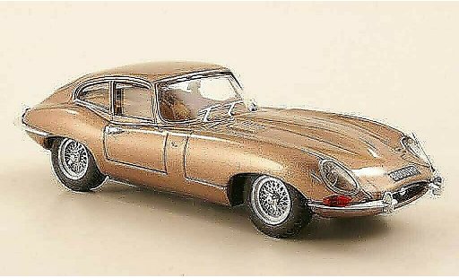 Jaguar E-Type 1961 1/43 Best Coupe cuivre Genf miniature