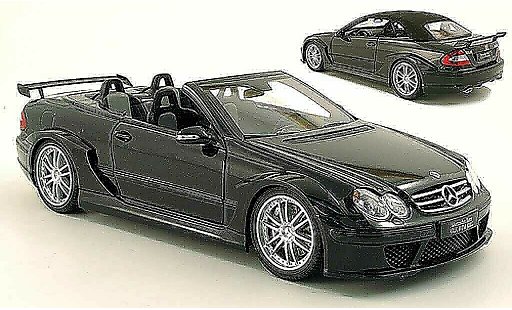Mercedes C DTM 1/18 Kyosho K AMG cabriolet noire miniature