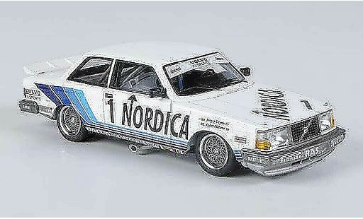 Volvo 240 Turbo 1/43 Neo Gr.A No.1 Nordica RAS Sport J.Cecotto / A.Olofsson ETCC Zolder 1986 miniature