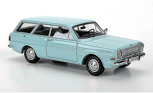 Ford Taunus 12M 1/43 Neo (P6) Turnier turquoise miniature